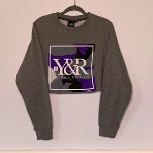 Young&Reckless Brand Cropped Crewneck
